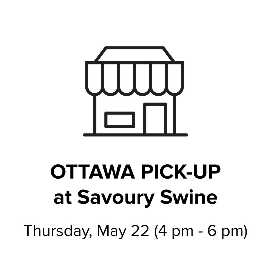 Ottawa Pick-Up - Thursday, May 22 (4pm-6pm)